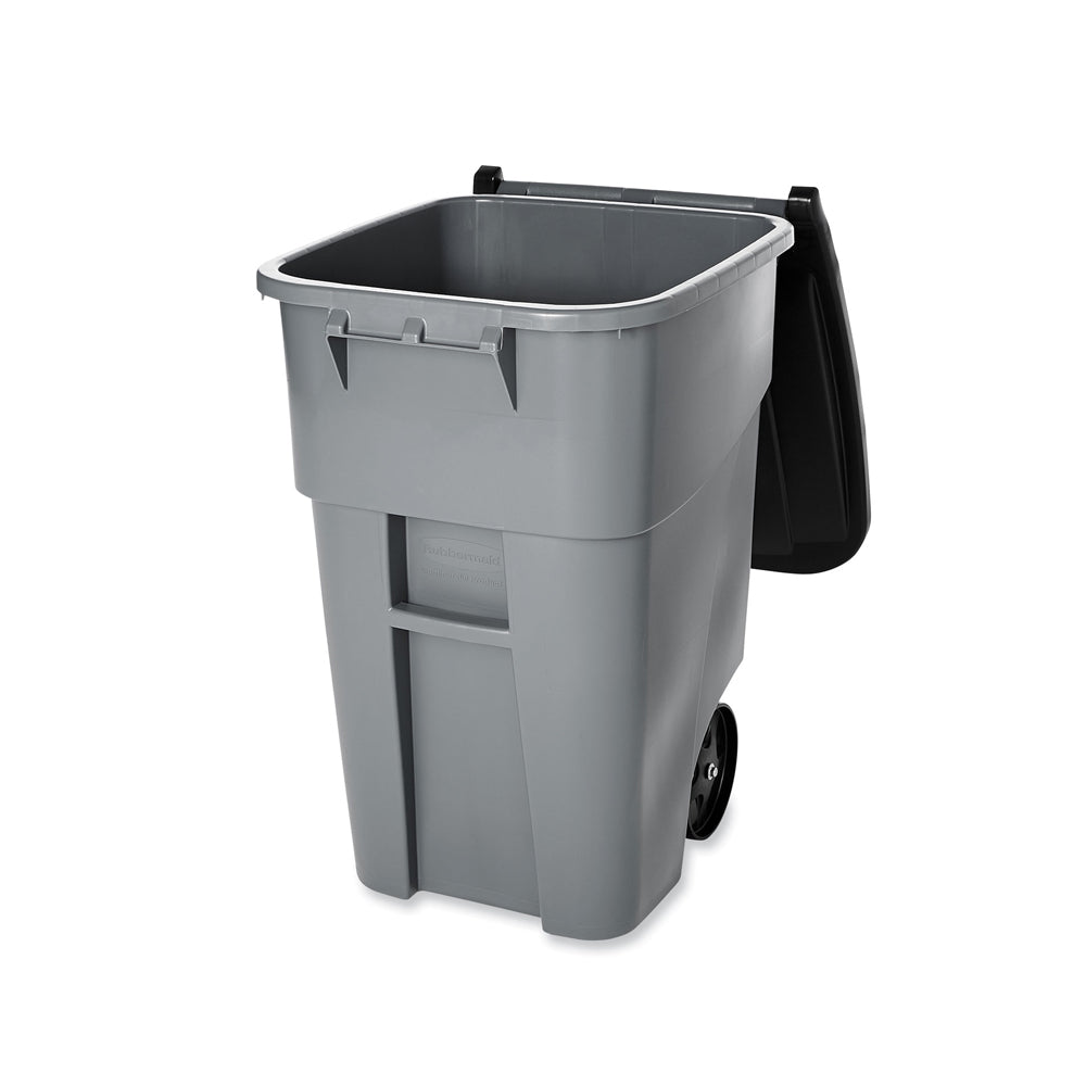 Contentor 189,3L Plástico Brute c/Rodas c/Tampa Cinza