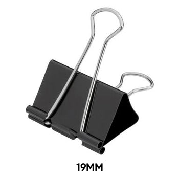 Molas para Papeis 19mm SmartD Cx 12un