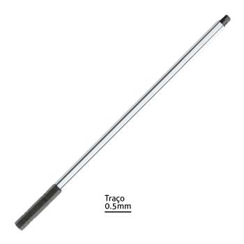 Marcador Fino SmartD Fineliner 0,5mm Preto 12un