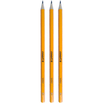 Lápis Grafite 2H SmartD Blister 3un