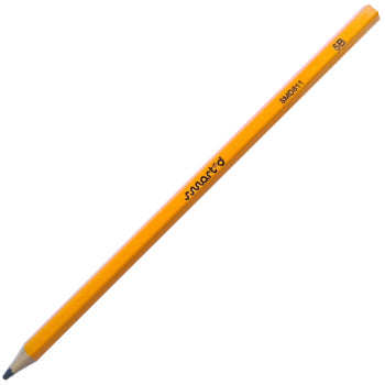 Lápis Grafite 5B SmartD Blister 3un
