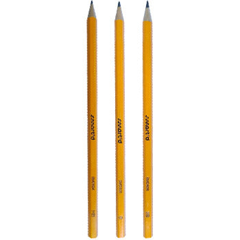 Lápis Grafite HB B 2B SmartD Blister 3un