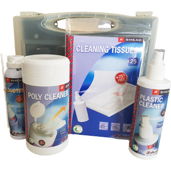 Kit de Limpeza Profissional (4 produtos + mala)