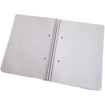 Caderno Espiral A5 Quadriculado Marimekko 80Fls Rosa 1un