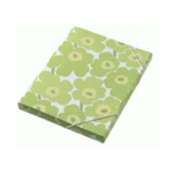 Porta Documentos Plast Marimekko 325x245mm Verde-1un