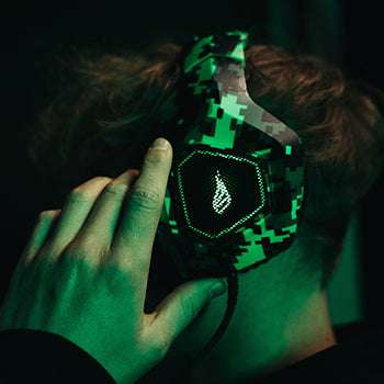 Headphones Gaming SUREFIRE Skirmish JACK 3.5 RGB LED
