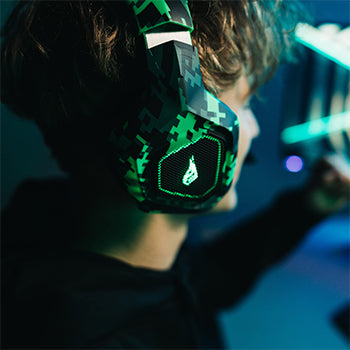 Headphones Gaming SUREFIRE Skirmish JACK 3.5 RGB LED