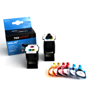 Refill Kit Compatível Canon CL38 / CL41 / CL51 3 Cores
