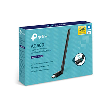 Adaptador USB-A Wireless Dual Band AC600 433Mbps