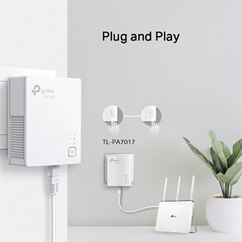 Kit PowerLine AV1000 1000Mbps Gigabit 2un
