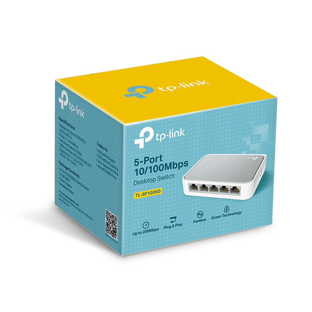 Switch 5 Port 10/100 Mbps TL-SF1005D