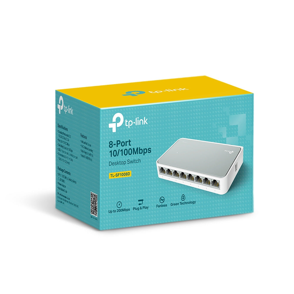 Switch 8 Port 10/100 Mbps TL-SF1008D