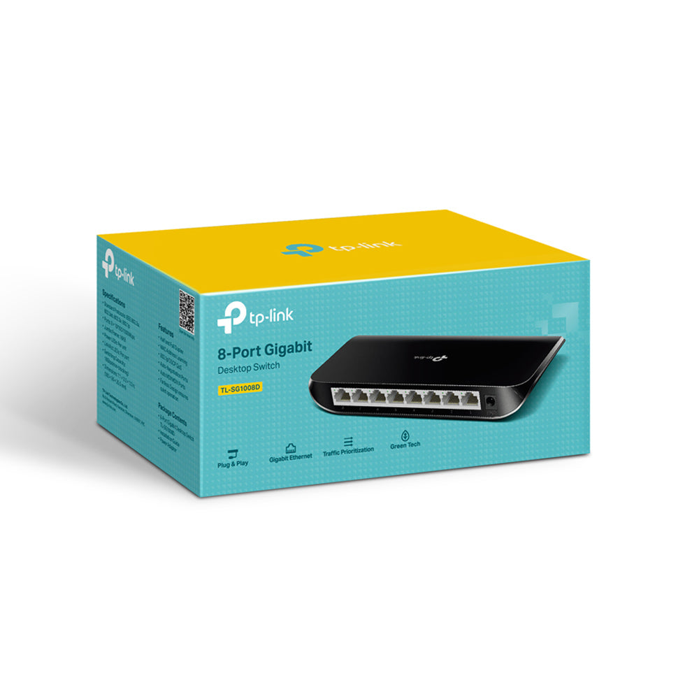 Switch 8 Port Gigabit TL-SG1008D