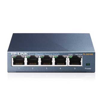Switch 5 Port Gigabit Metal TL-SG105