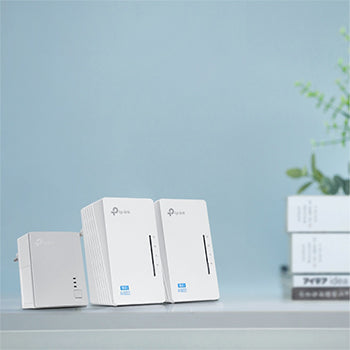 Kit PowerLine 500Mbps c/Wir n 300Mbps 3un