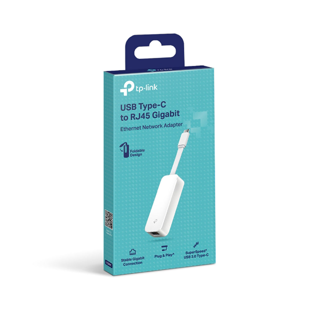 Adaptador USB-C para Ethernet Gigabit Branco