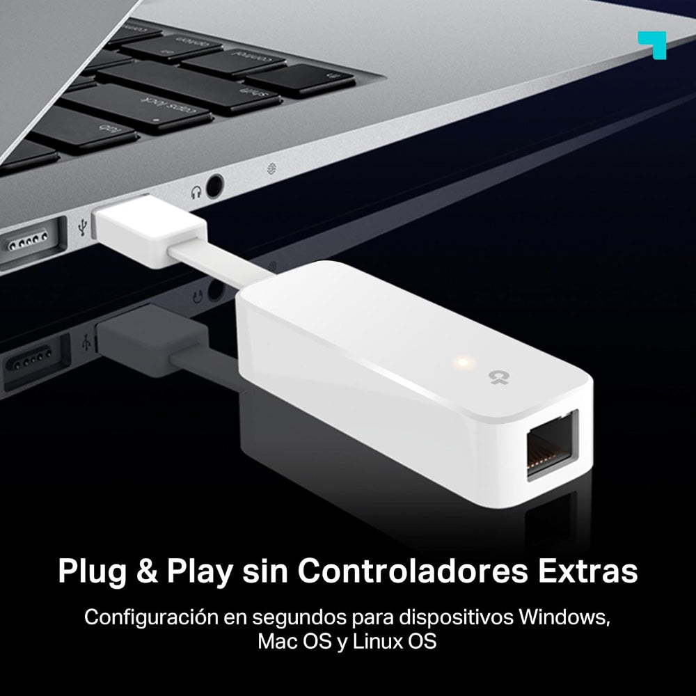 Adaptador USB-A 3.0 para Ethernet Gigabit Branco