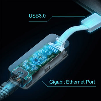 Adaptador USB-A 3.0 para Ethernet Gigabit Branco