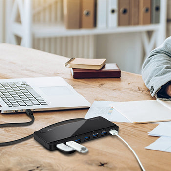 Hub TP-LINK UH700 USB-A 3.0 7 Portas com Alimentação