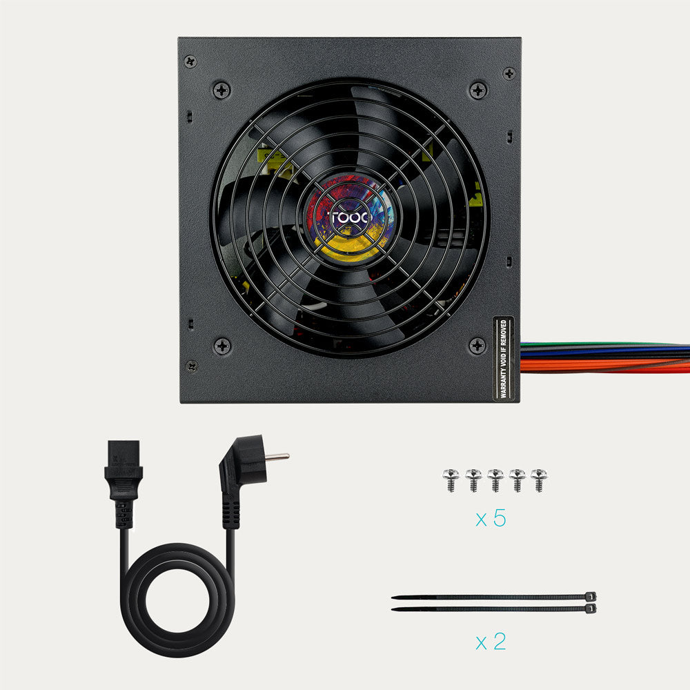 Fonte Alimentação TOOQ ATX 600W com PFC activo