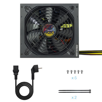 Fonte Alimentação TOOQ ATX 600W com PFC activo