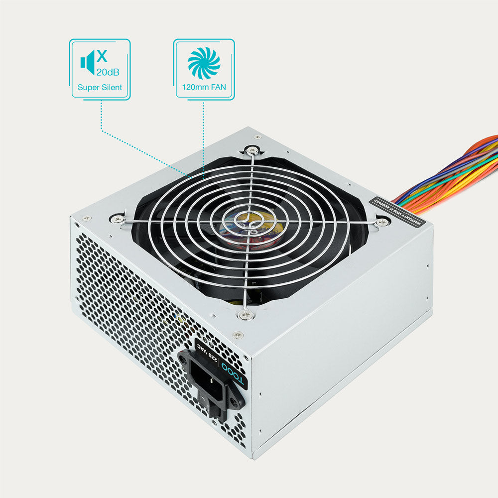 Fonte Alimentação TOOQ Ecopower II ATX 500W