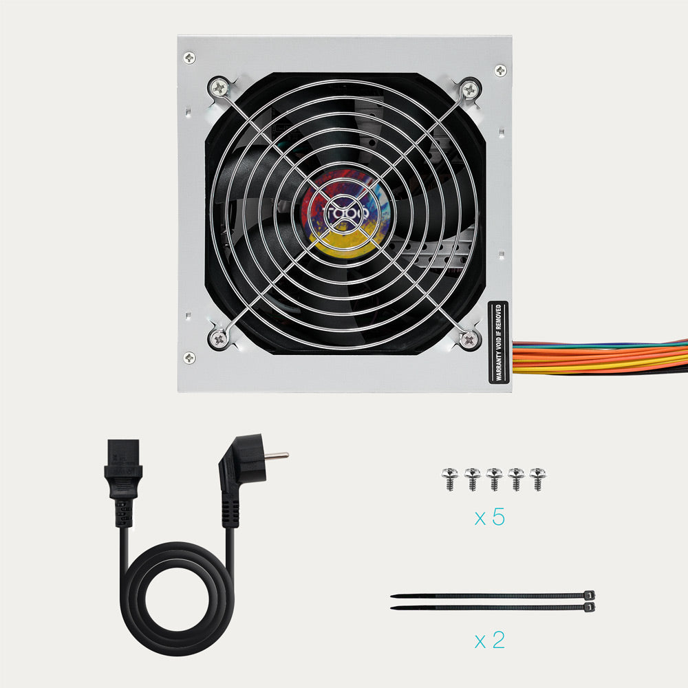 Fonte Alimentação TOOQ Ecopower II ATX 500W