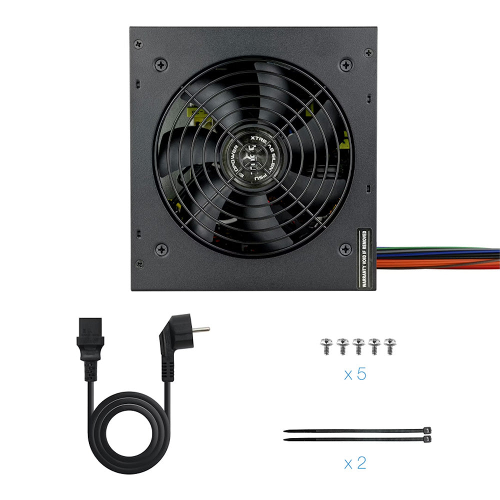 Fonte Alimentação TOOQ Ecopower II ATX 550W com PFC Activo