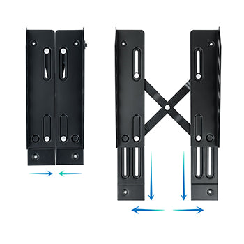Suporte / Base CPU Metálica Extensível
