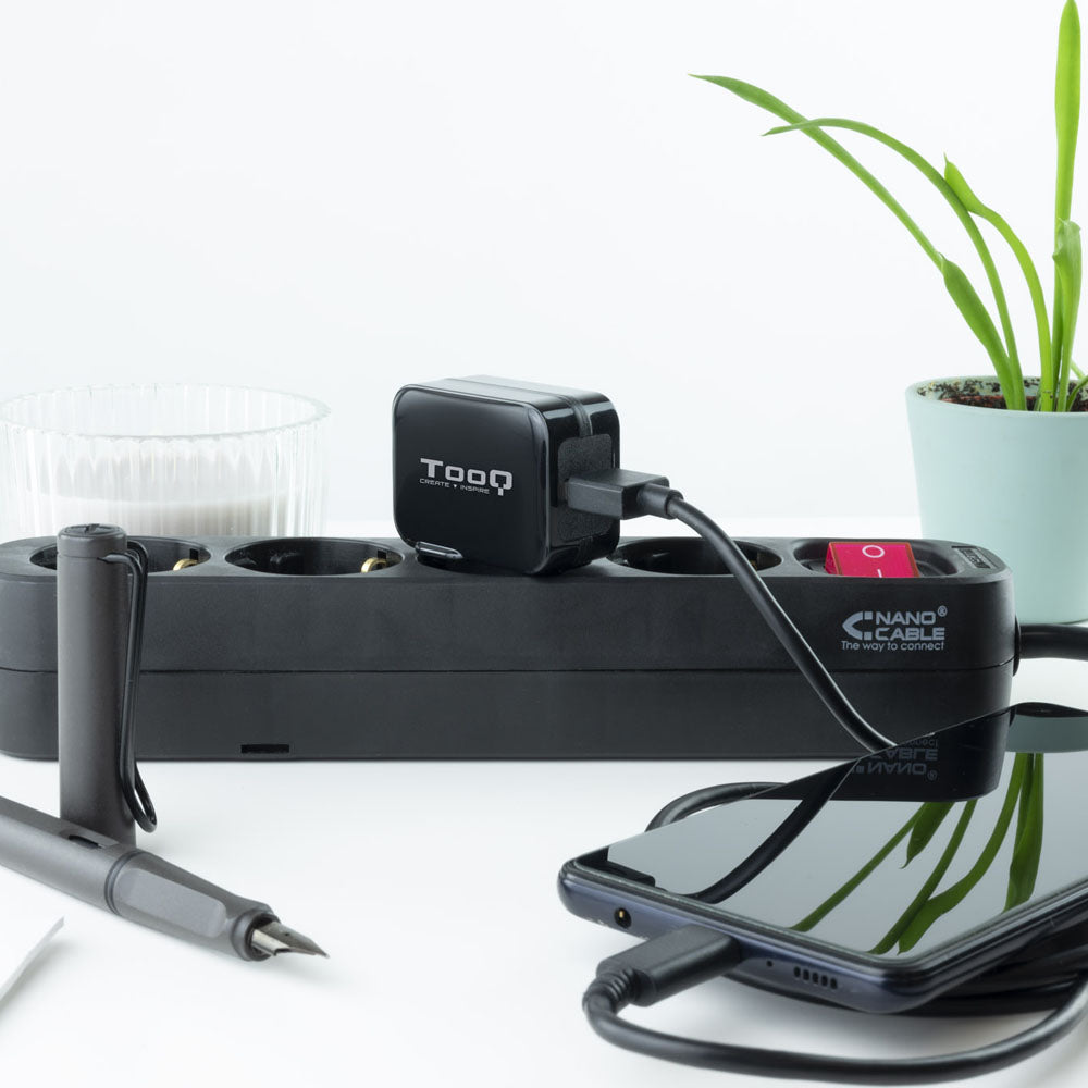 Carregador USB-A 5V 2.4 Preto