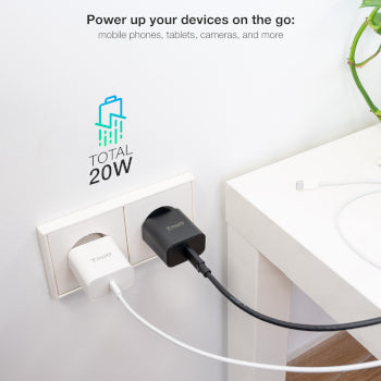 Carregador USB-C PD 20W Branco