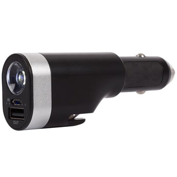 Carregador Isqueiro Auto USB-A 6 em 1