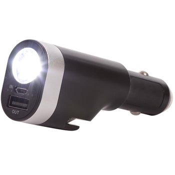 Carregador Isqueiro Auto USB-A 6 em 1