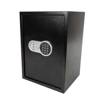 Cofre Eletrónico Perel 500x350x310mm Preto