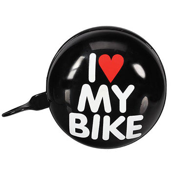 Campainha para Bicicleta I LOVE MY BIKE Preto