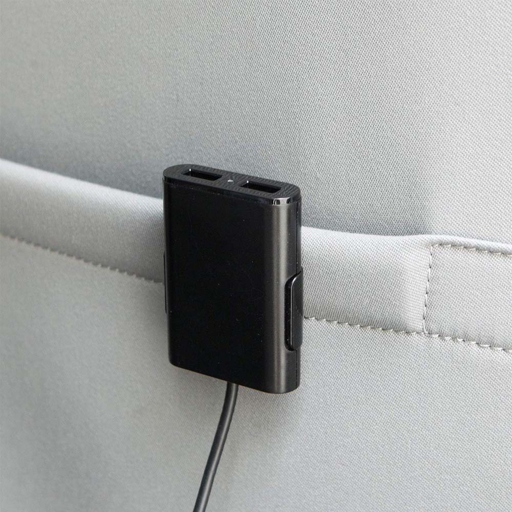 Carregador Isqueiro Auto USB-A 4 Portas
