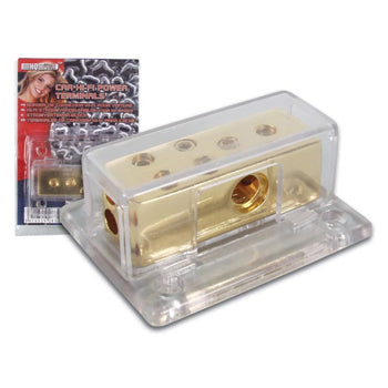 Terminais de Alta Amperagem Hi-Fi para Automóveis