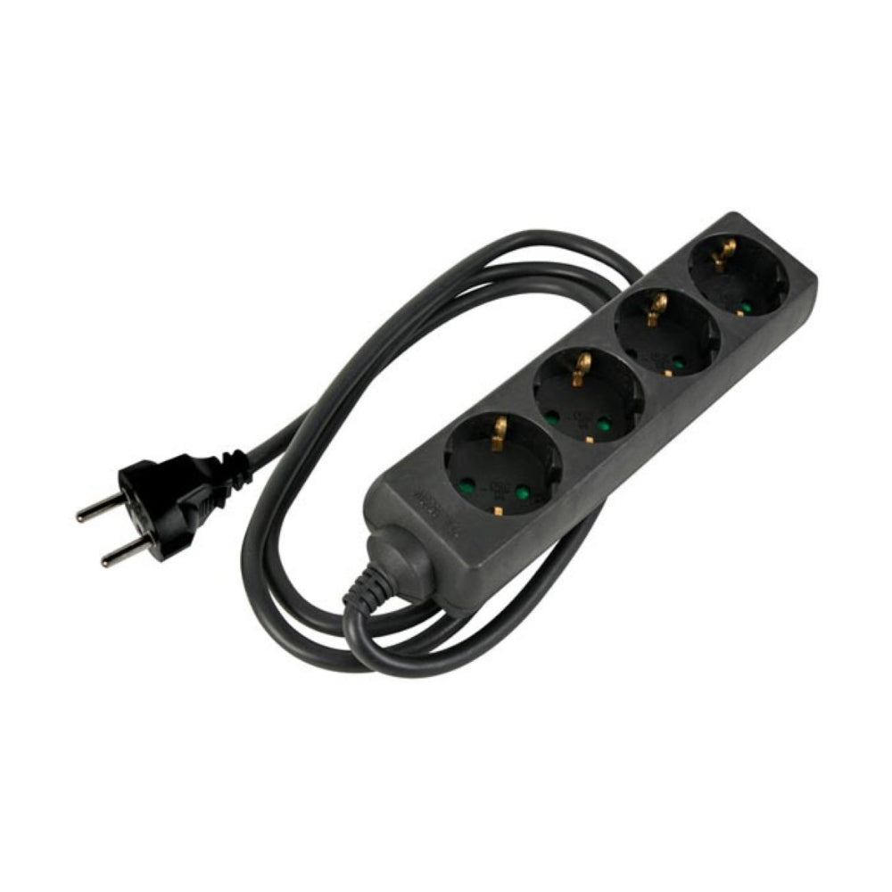 Bloco 4 Tomadas Cabo 1,5mts Manga Retrátil