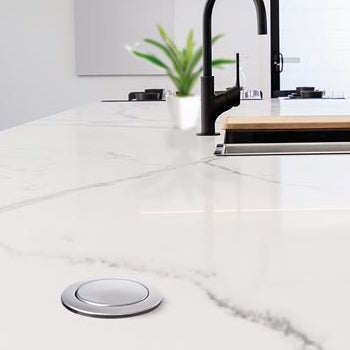 Tomada Tripla POP-UP de Secretária 2x USB-A - SCHUKO