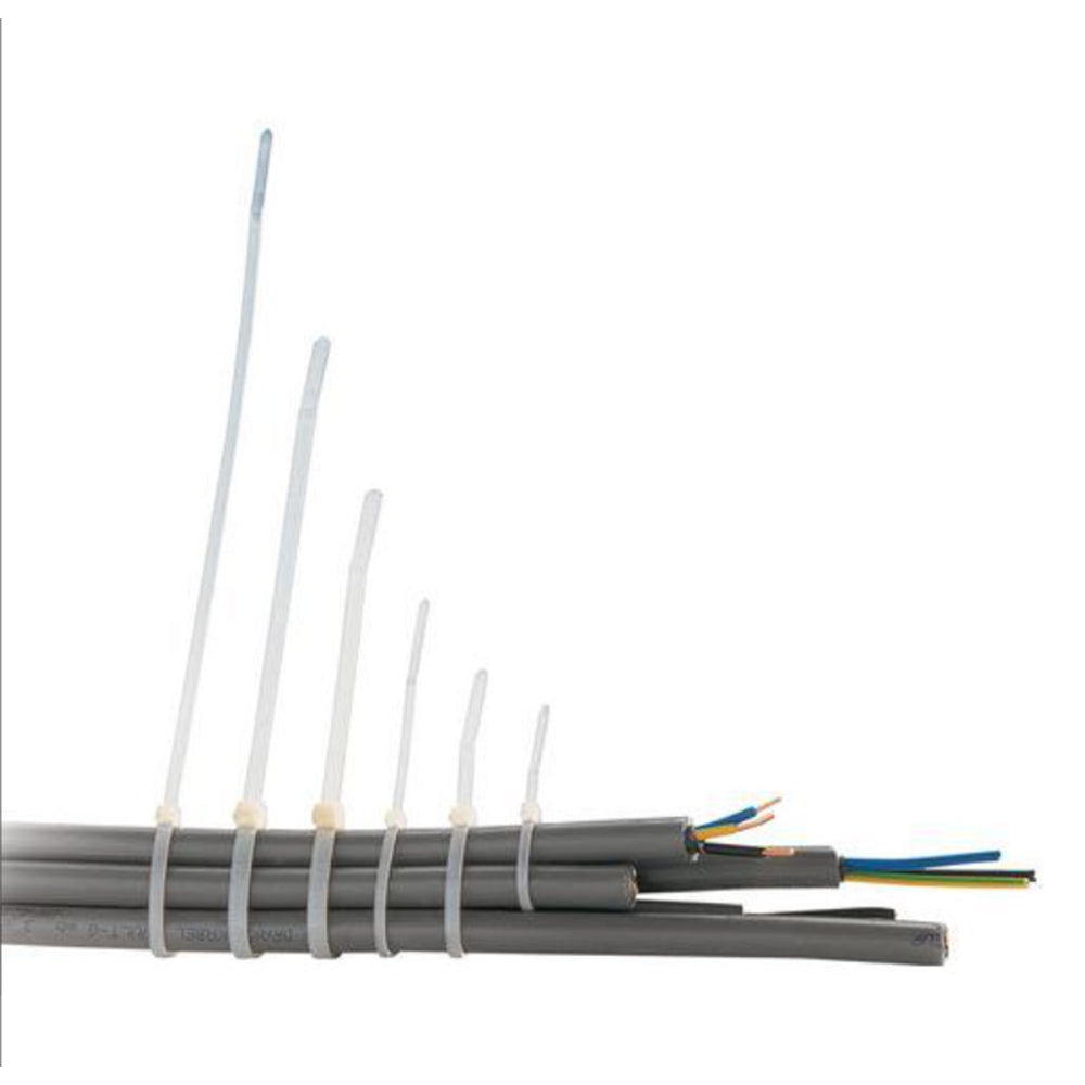 Abraçadeira Plástica (A x B) 200x4,8mm Branco 100un