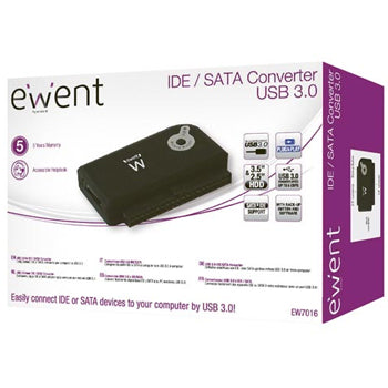 Adaptador USB-A 3.0 / IDE / SATA com Botão de Backup