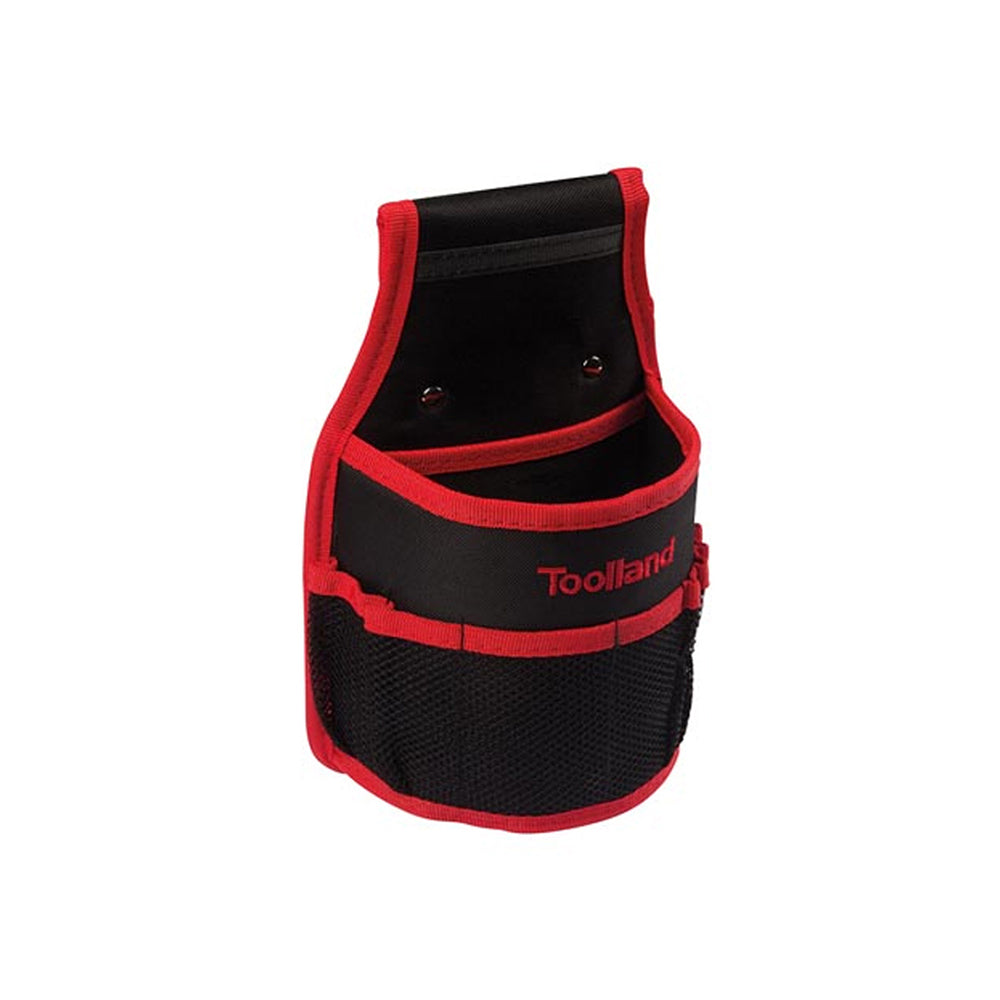 Bolsa Ferramentas para Cinto com Bolsos  Preto/Vermelho