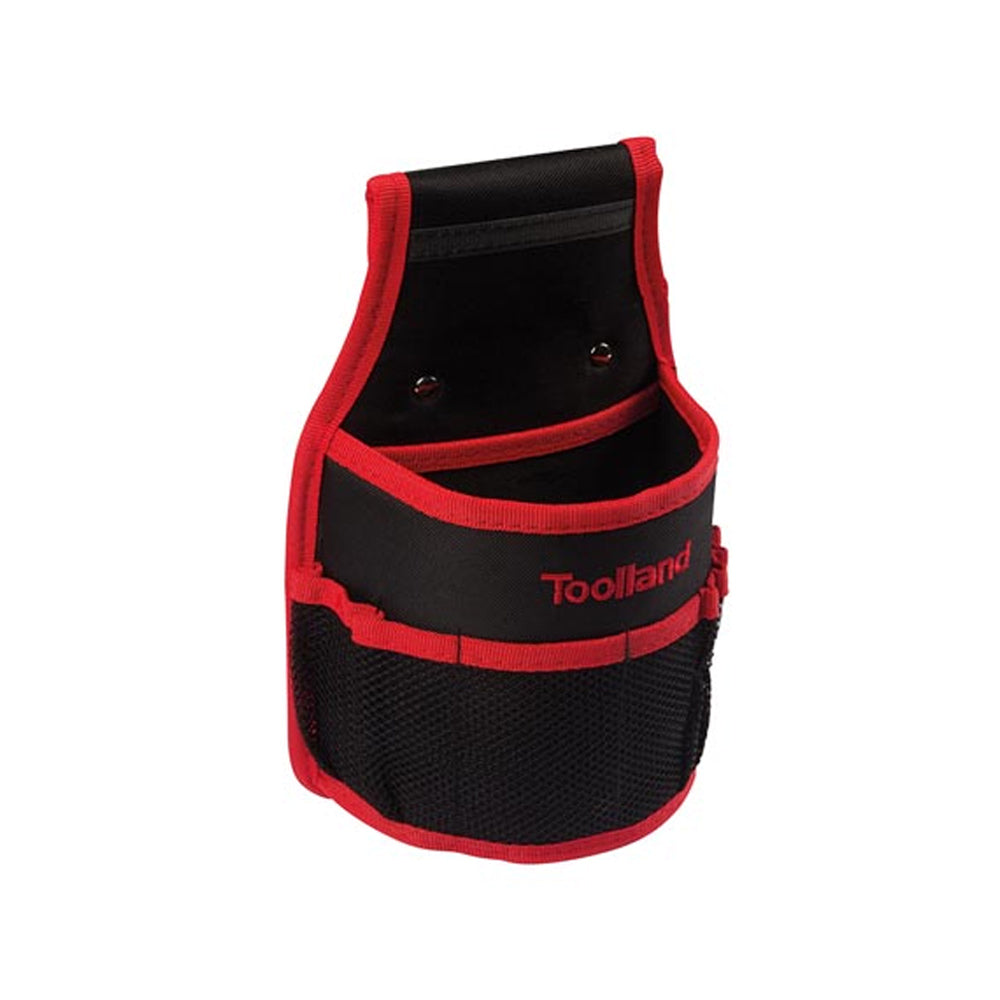 Bolsa Ferramentas para Cinto com Bolsos  Preto/Vermelho
