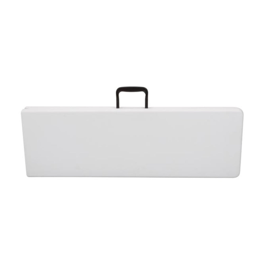 Banco Dobrável Branco 180x25x43cm