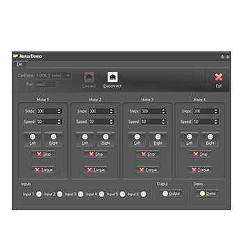 Controlador de Motor 4-CHANNEL USB STEPPER