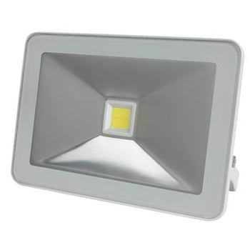 Projetor LED Exterior Branco Neutro 20W Branco