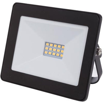 Projetor LED Exterior Branco Neutro 10W Preto
