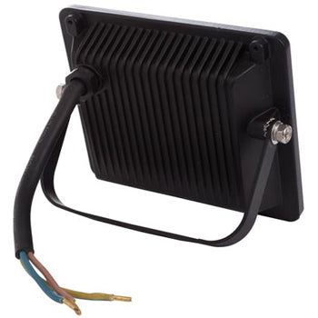 Projetor LED Exterior Branco Neutro 10W Preto