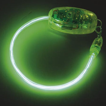 Bracelete Eletroluminescente EL Neon Verde