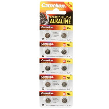 Pilhas LR726 AG2 1.5V 25mAh Relógios 10un